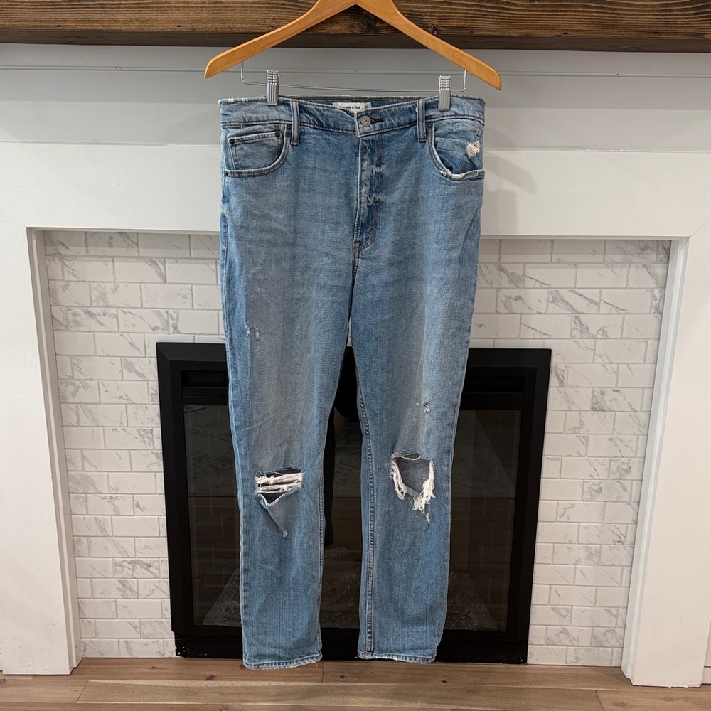 Abercrombie & Fitch the skinny high rise Distressed Women’s Jeans 2 for $20